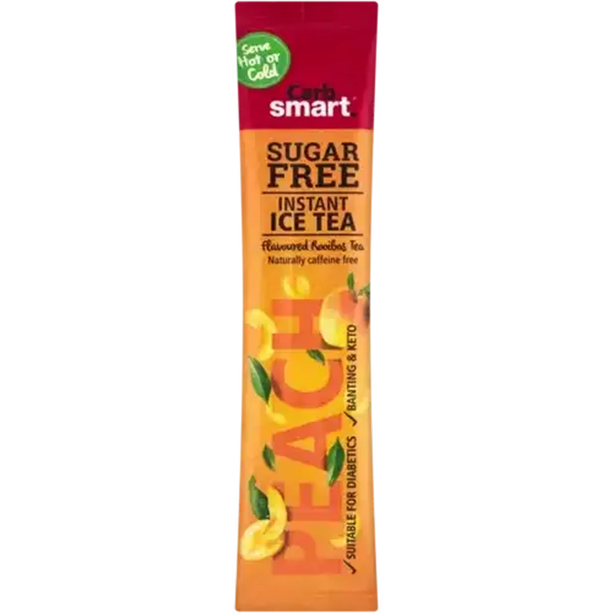 Checkers Sixty60 | Carbsmart Peach Sugar Free Instant Rooibos Ice Tea 17g
