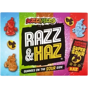 Checkers Sixty60 | Zed Candy Screamers Razz & Haz Sour Gummies 100g