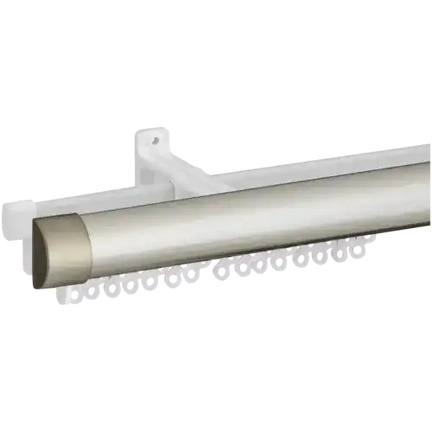 Image of Rufflette Silver Lizzy Clip C-Track 2m