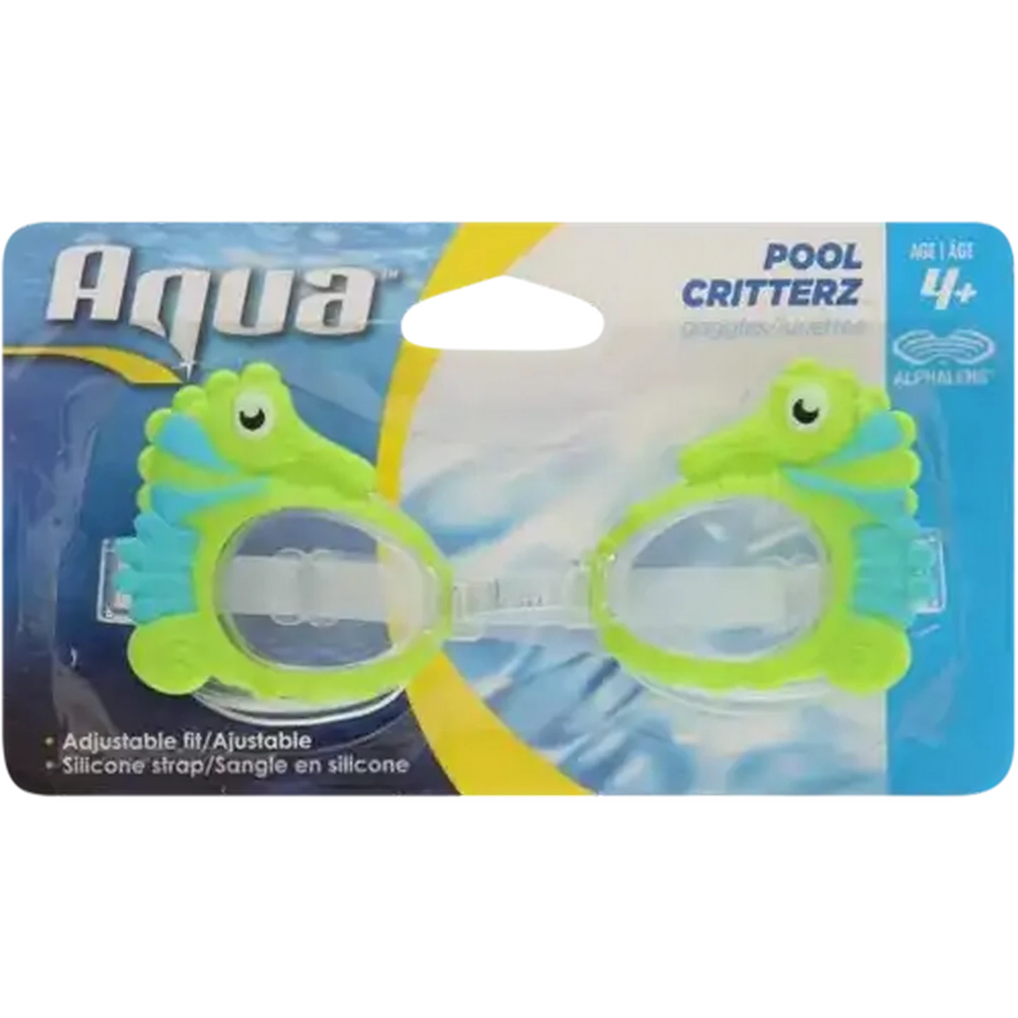 Image of Aqua Pool Critterz Animal Character Kids Swimming Goggles