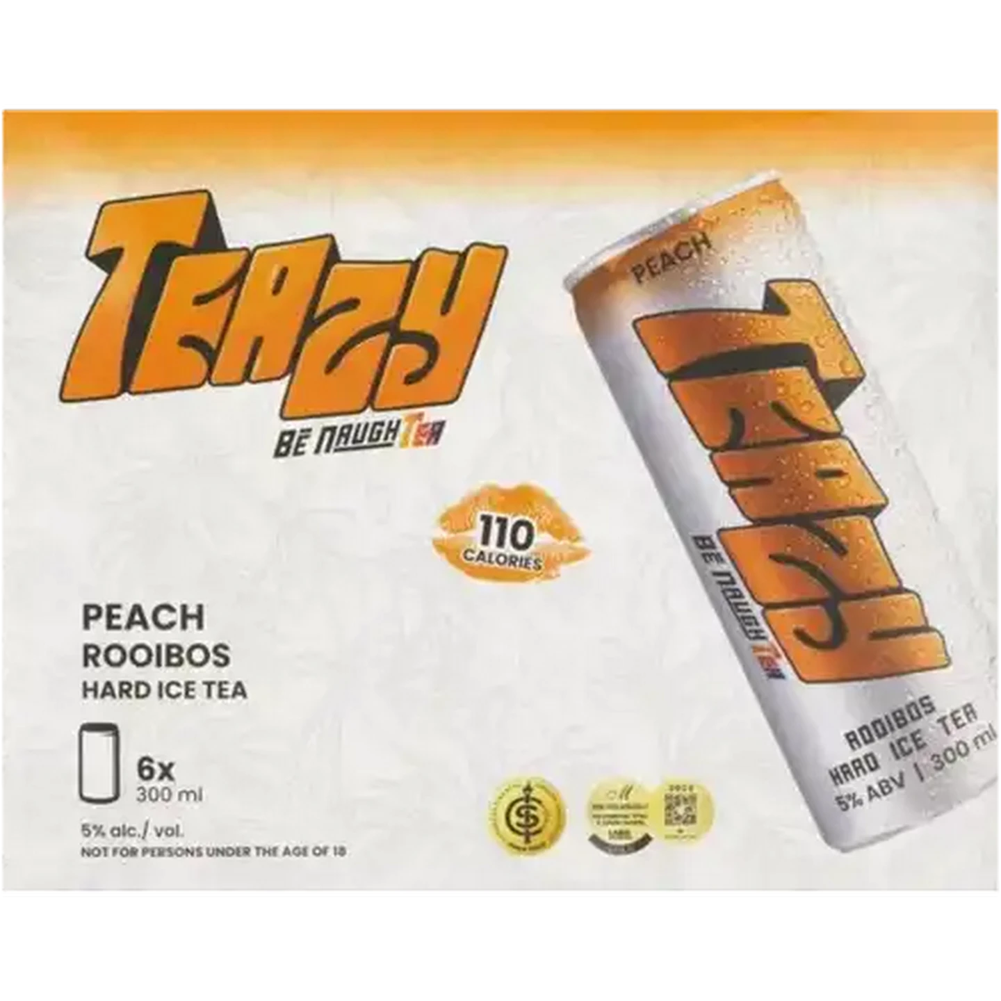 Checkers Sixty60 | Teazy Peach Hard Rooibos Alcoholic Ice Tea Cans