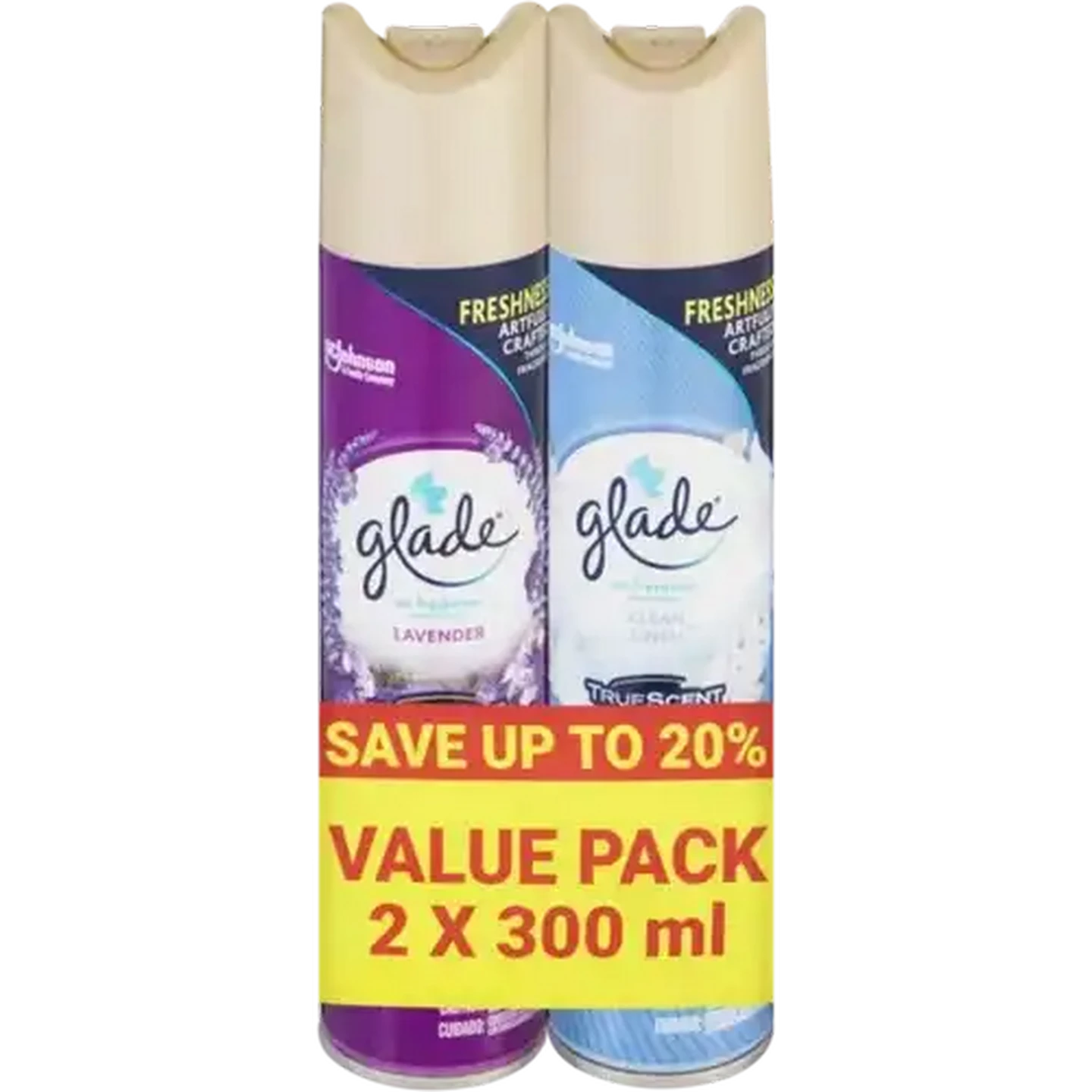 Image of Glade Air Freshener Value Pack 2 x 300ml