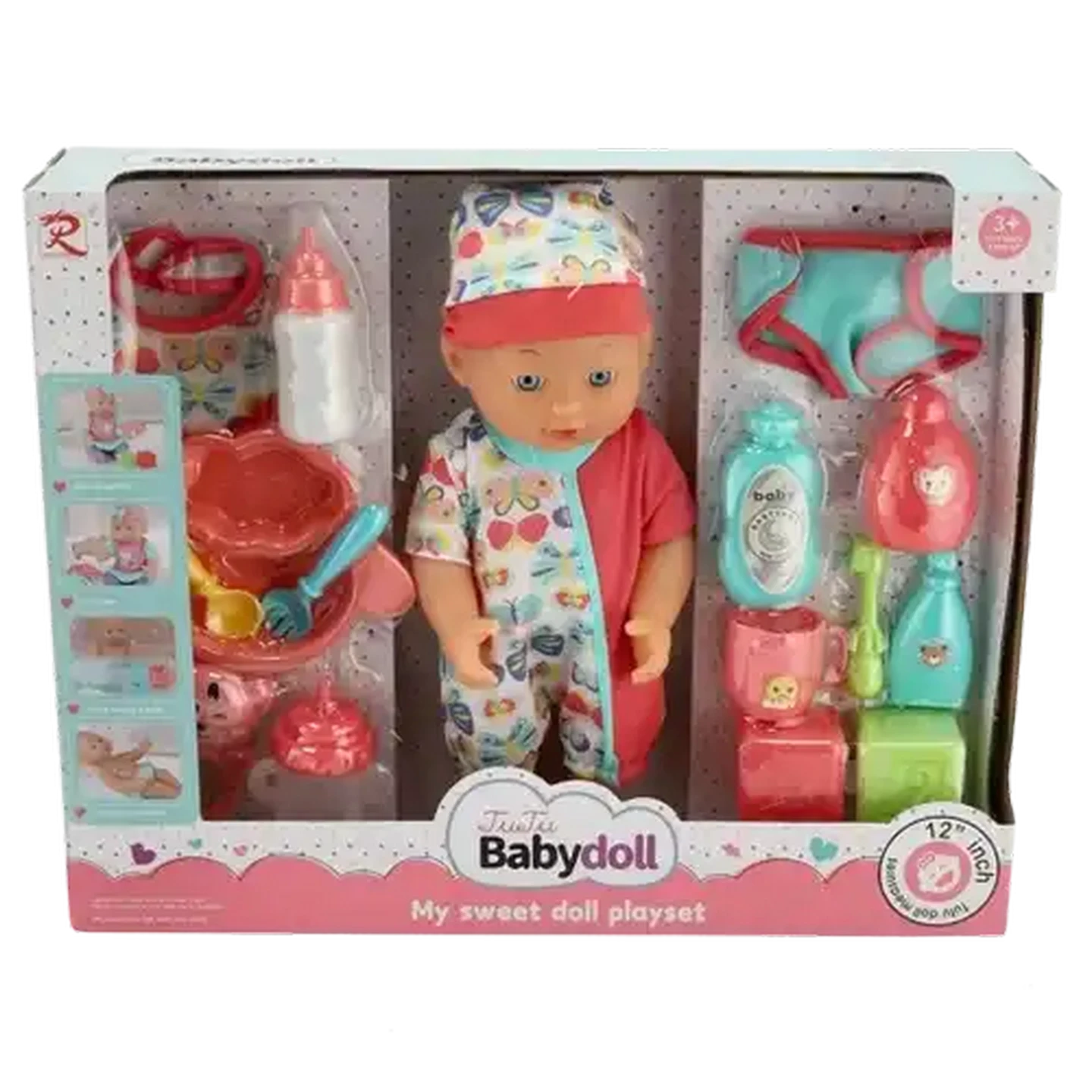 Image of Tutu Baby Doll Boxed Playset 30cm