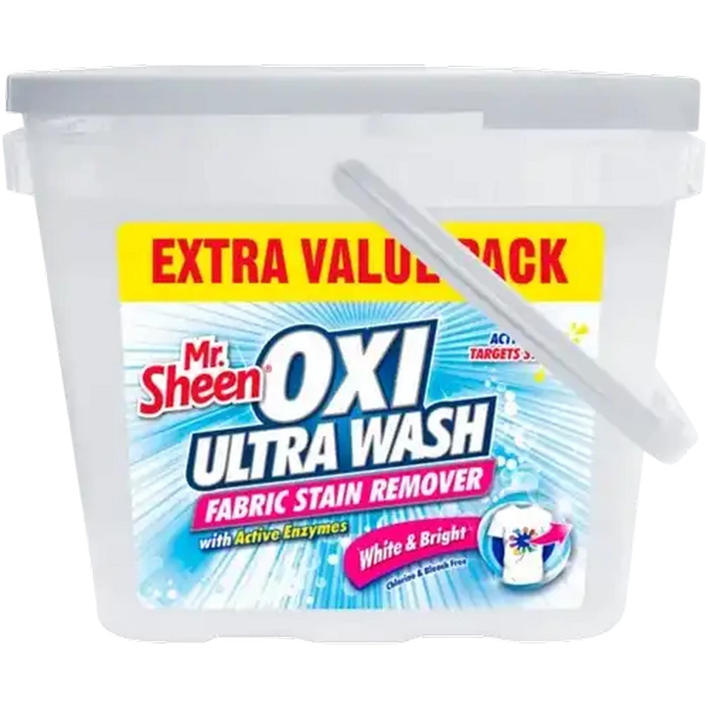 Image of Mr. Sheen Oxi Ultra Wash Fabric Stain Remover 1.6kg
