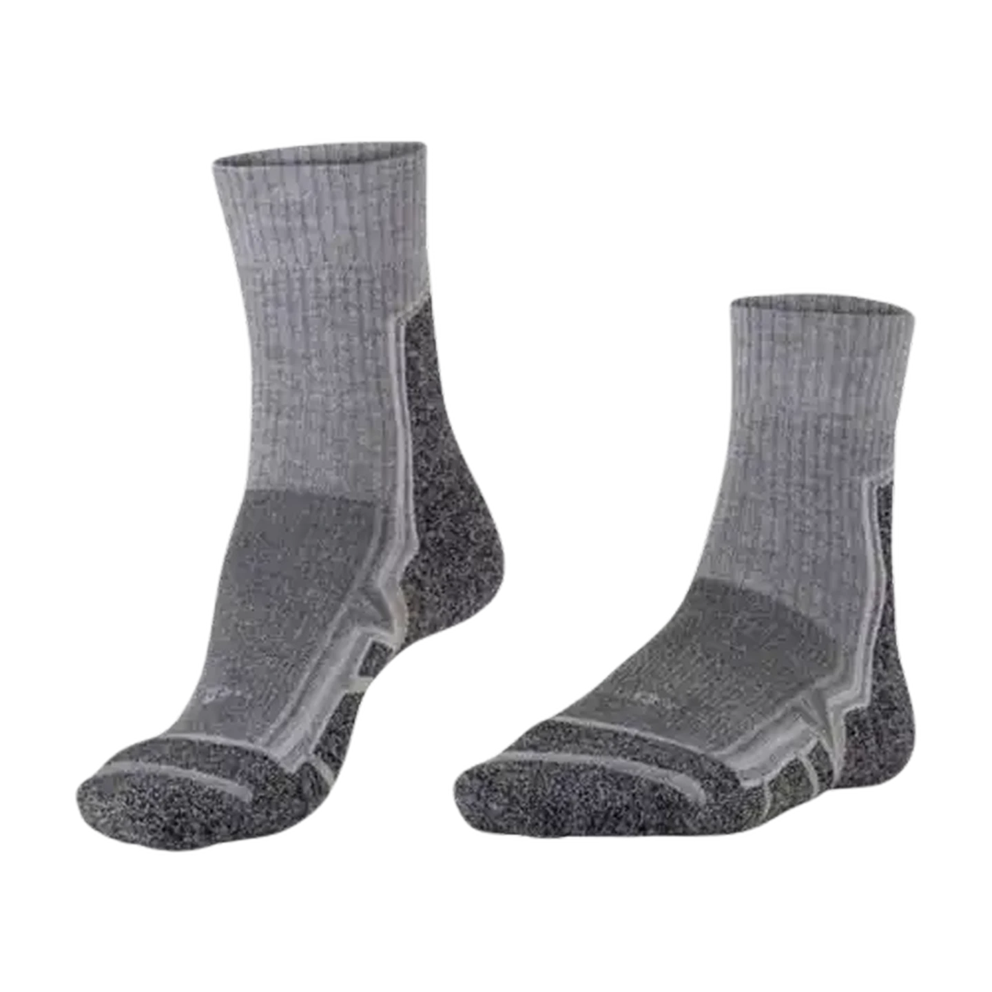 Image of FALKE Bcool Mid Grey Silver Hiker Socks 10-12