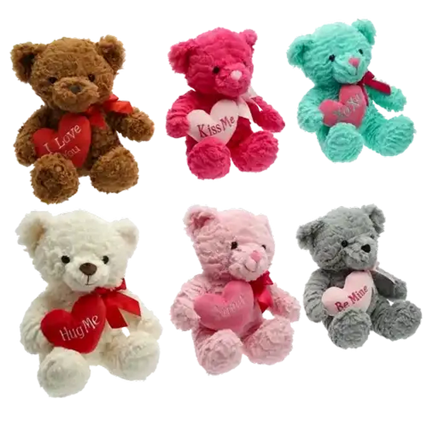Checkers Sixty60 | Soft Touch Plush Bear with Heart 25cm (Design