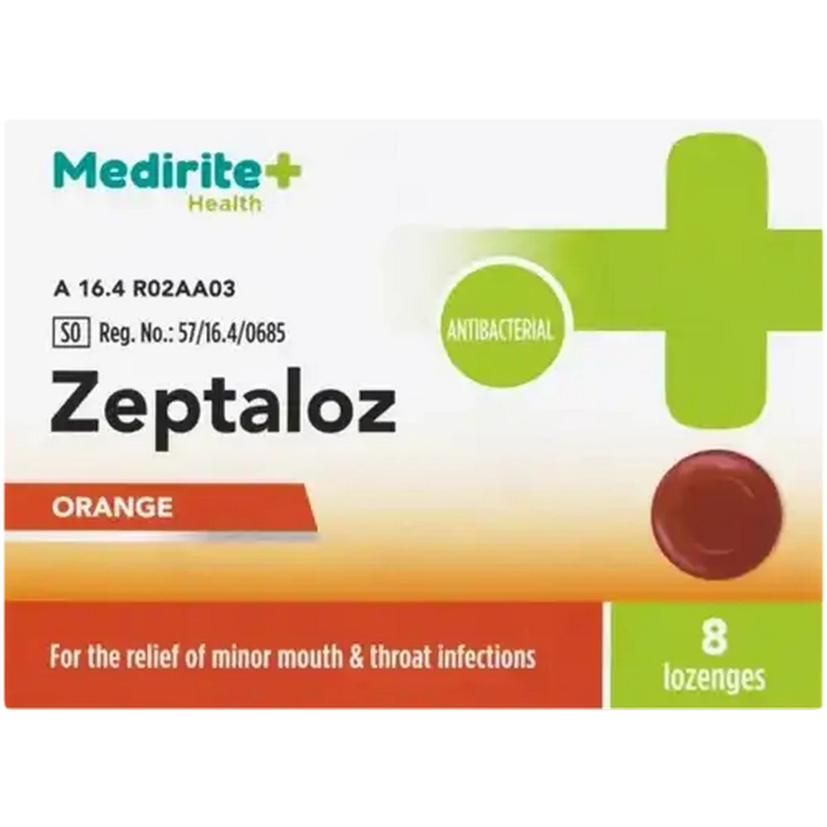 Checkers Sixty60 | Medirite Orange Zeptaloz Lozenges 8 Pack