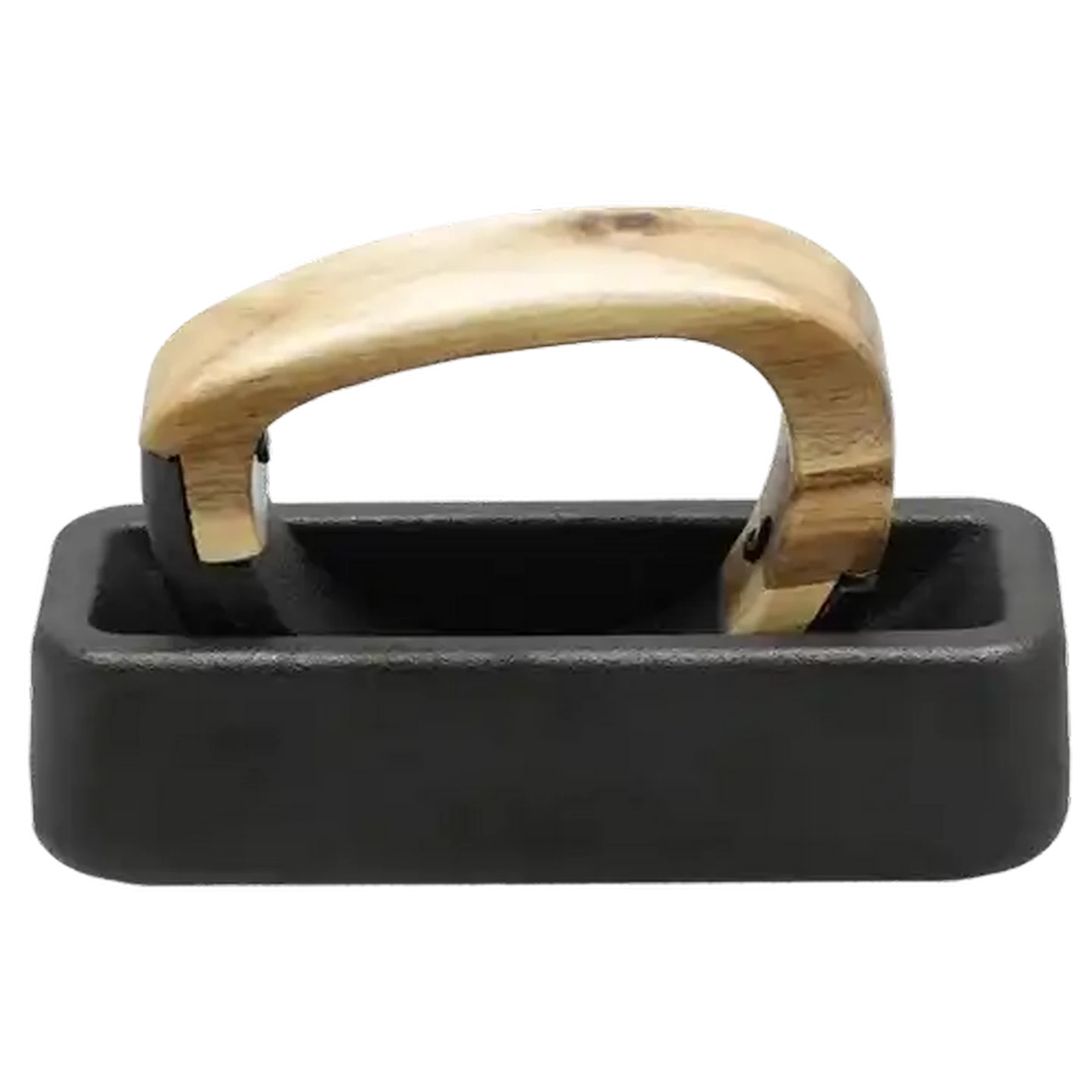 Image of Fina Acacia Iron & Wood Rocking Mortar 2-Piece