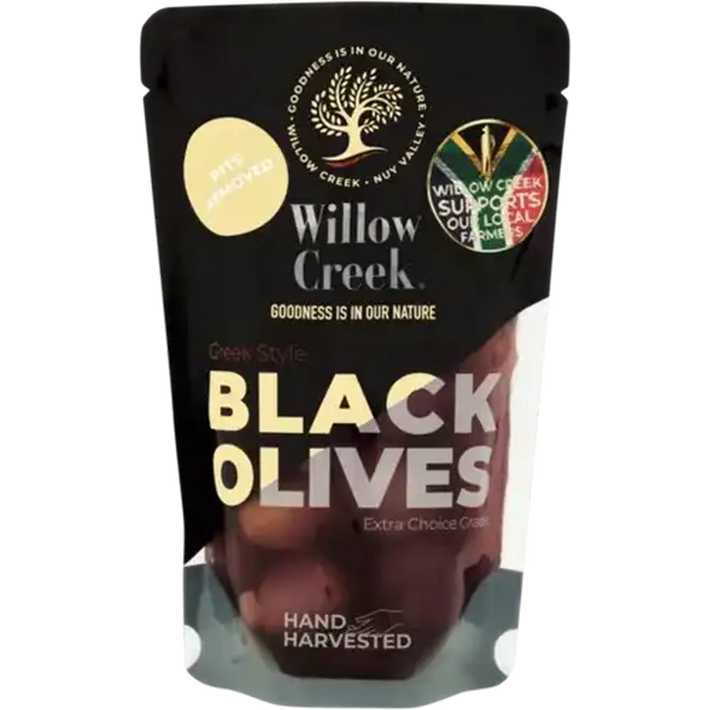 Checkers Sixty60 | Willow Creek Pitted Greek Style Black Olives 200g