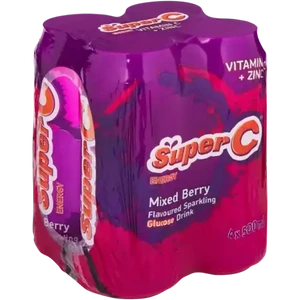 Checkers Sixty60 | Super C Mixed Berry Flavoured Sparkling Glucose