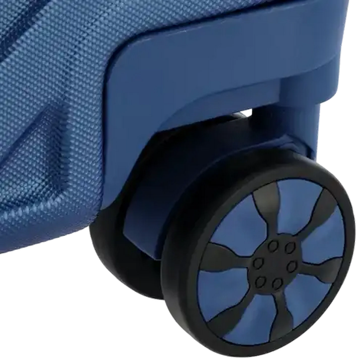 Image of Yves Saint Claire Large Navy Trolley Case