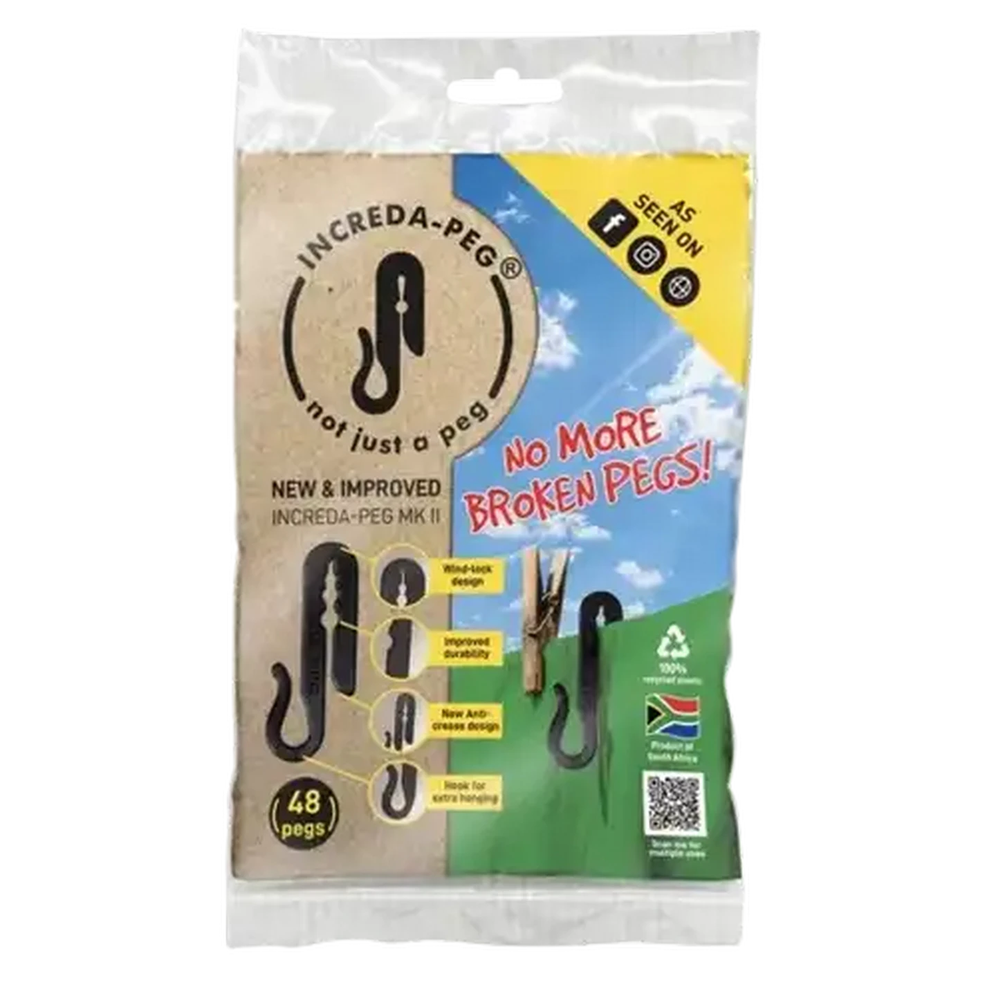 Checkers Sixty60 | Increda-Peg MK 2 Universal Peg 48-Pack