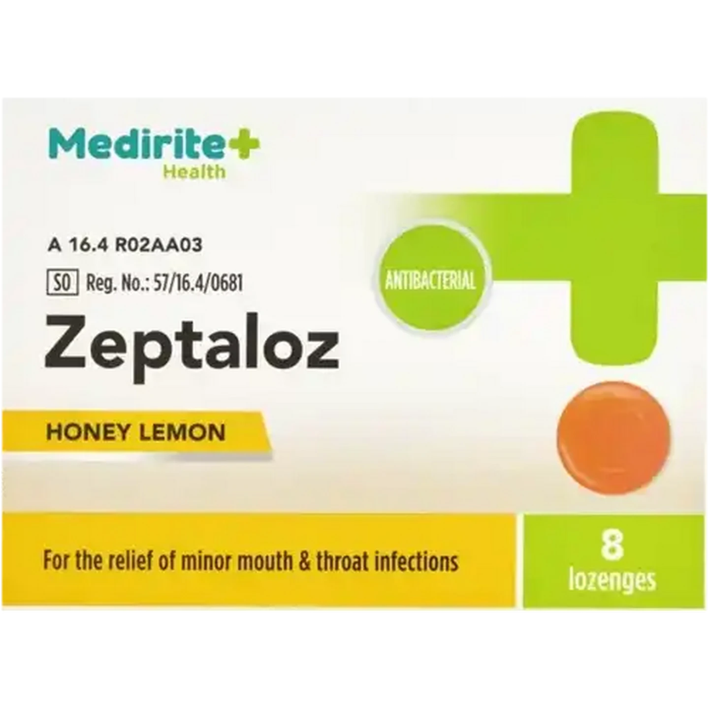 Checkers Sixty60 | Medirite Honey Lemon Zeptaloz Lozenges 8 Pack