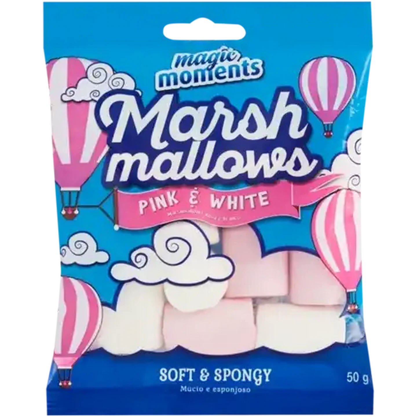pois ポワ　メローキャミ　ピンク　mellow cami Checkers Sixty60 | Magic Moments Pink & White Marshmallows 50g トップス