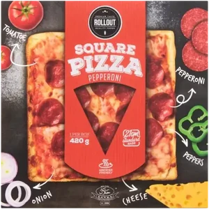 Checkers Sixty60 | Rollout Pepperoni Frozen Square Pizza 420g