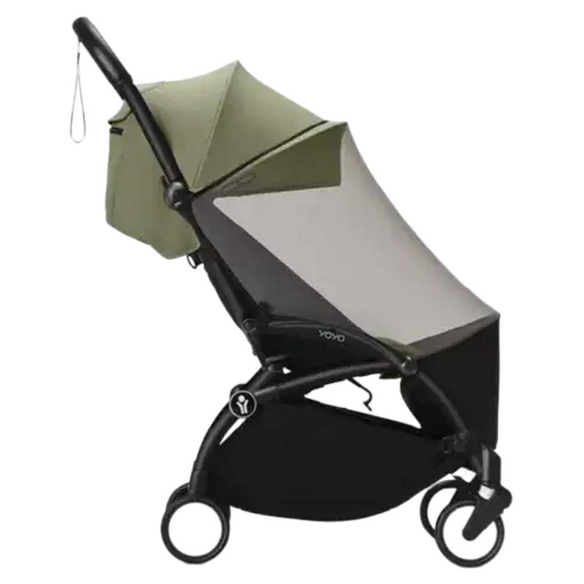 CYNTHIA ROWLEY XY タッパー グレー/ブラック Checkers Sixty60 | Stokke YOYO³ Grey Mosquito Net 6+