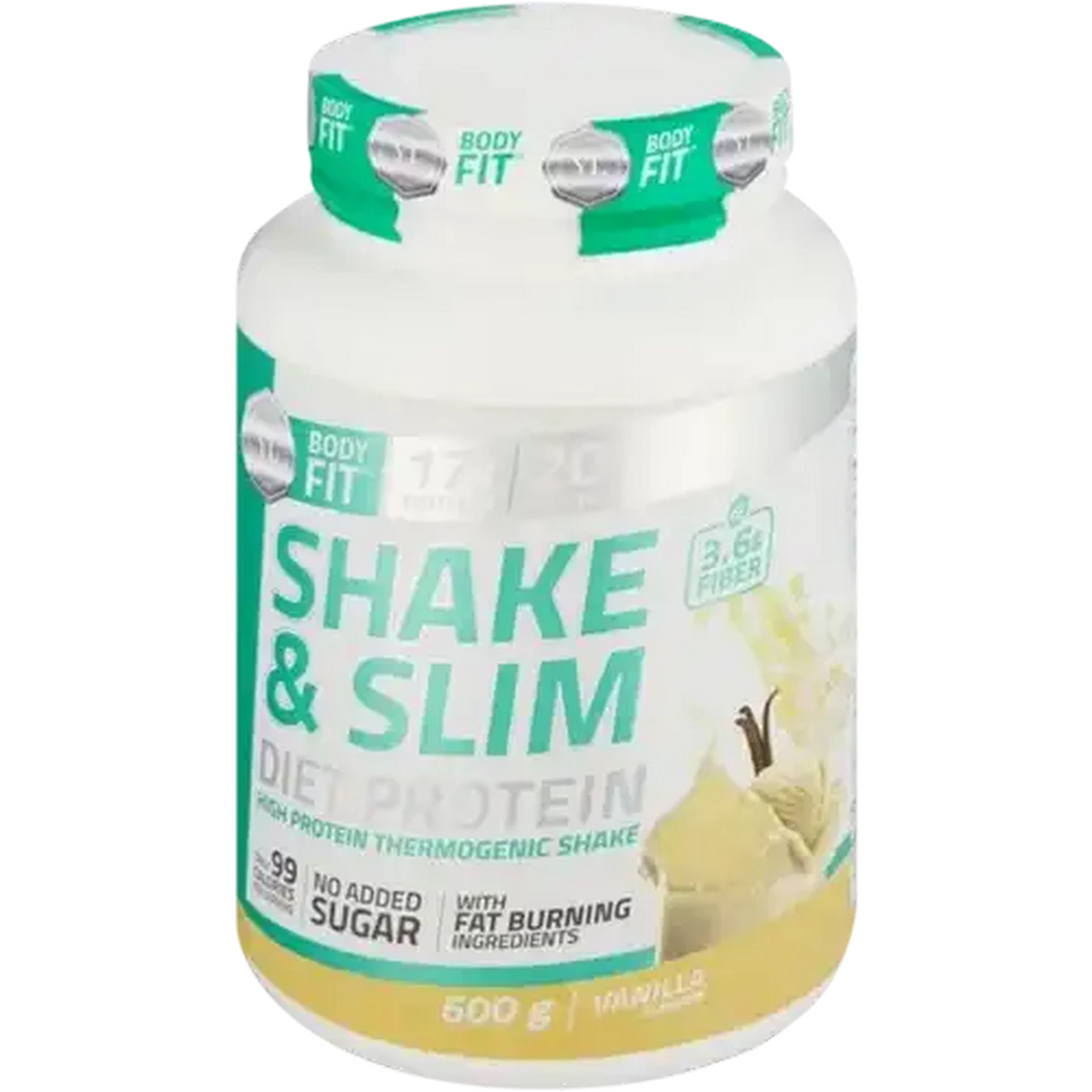 Image of Youthful Living Body Fit Vanilla Flavour Shake & Slim Diet Protein 600g