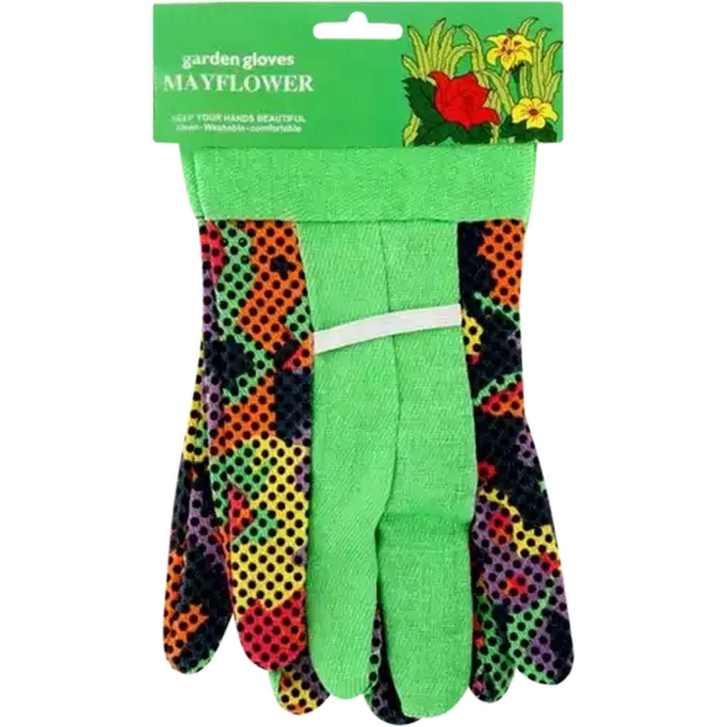Image of Neon Gardening Gloves