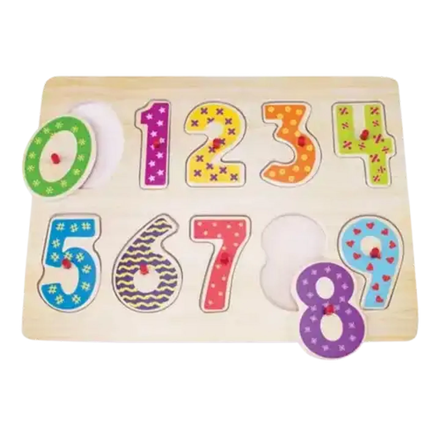 Checkers Sixty60 | Snookums Numeric Wooden Puzzle Multi