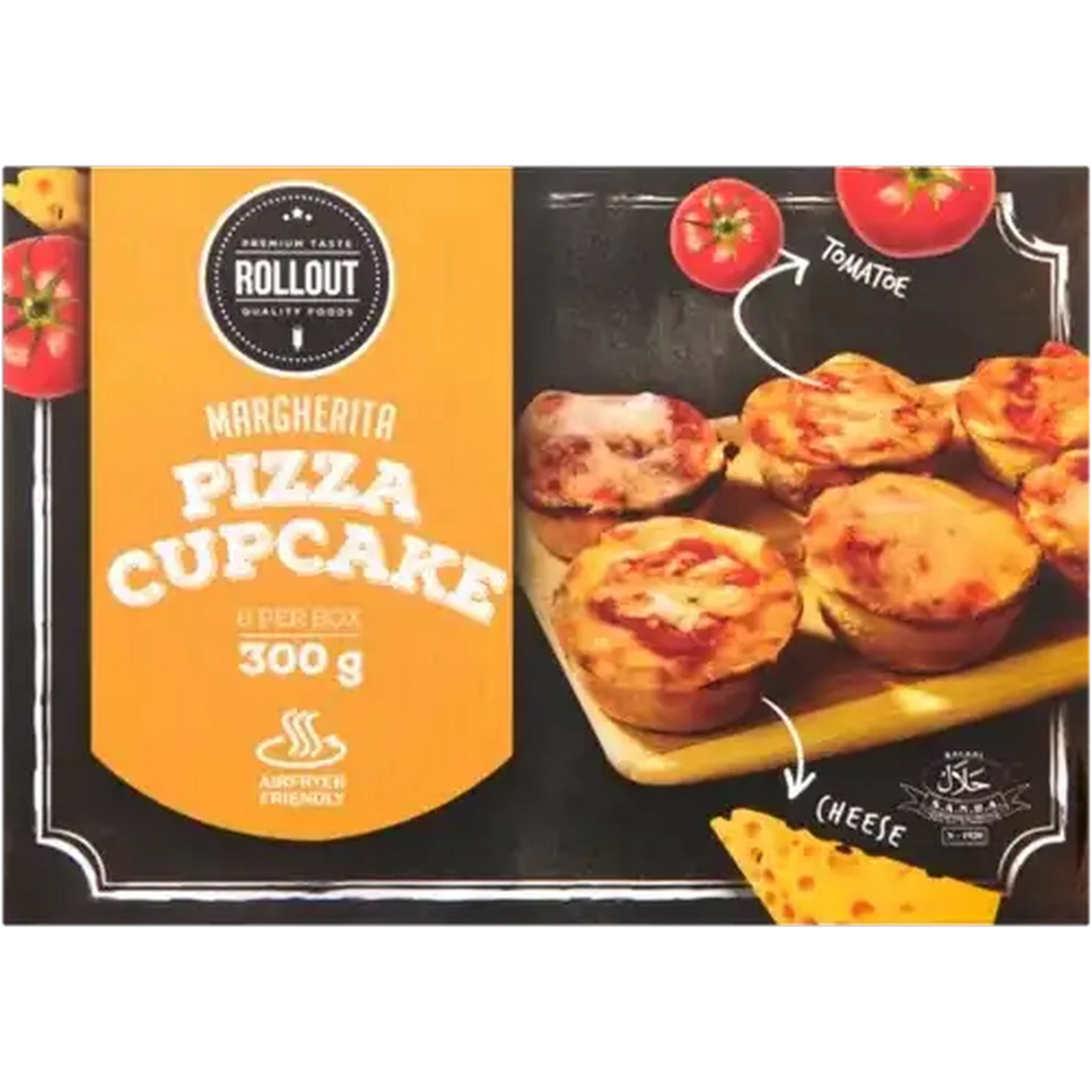Checkers Sixty60 | Rollout Margherita Frozen Pizza Cupcake 6 Pack