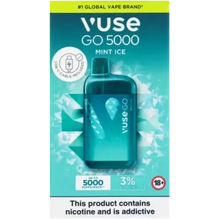 vuse go danger Vuse GO 5000 Strawberry Ice Flavour Disposable Vape main image 1
