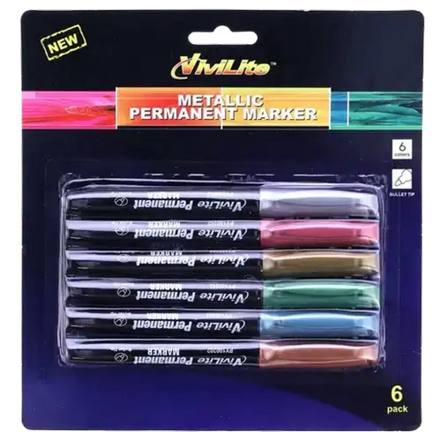 Checkers Sixty60 | Beifa Metallic Permanent Markers 6 Pack