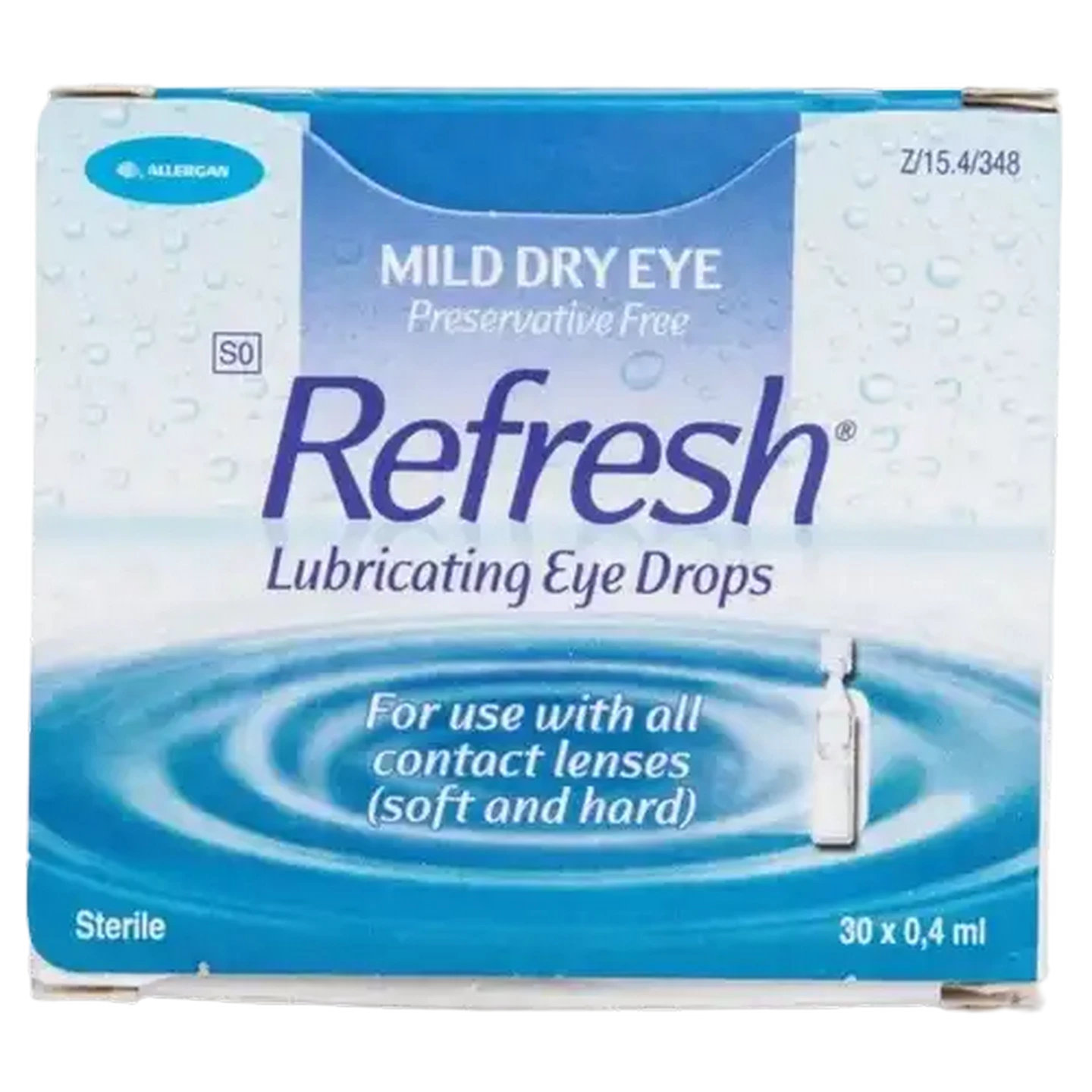 Image of Allergan Refresh Eye Drops 30x0.4ml