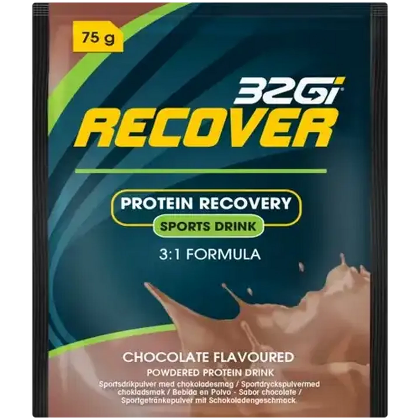 Image of 32Gi Recover Chocolate Flavoured Powdered Sports Drink 75g