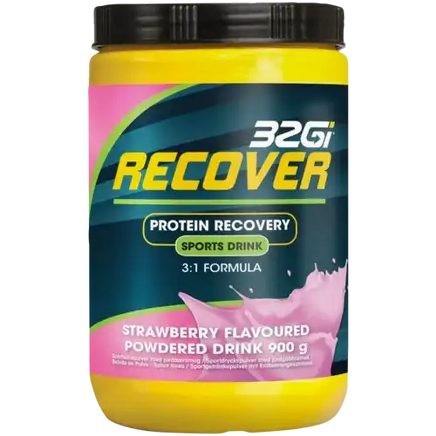 Image of 32Gi Recover Strawberry Flavoured Powdered Sports Drink 900g