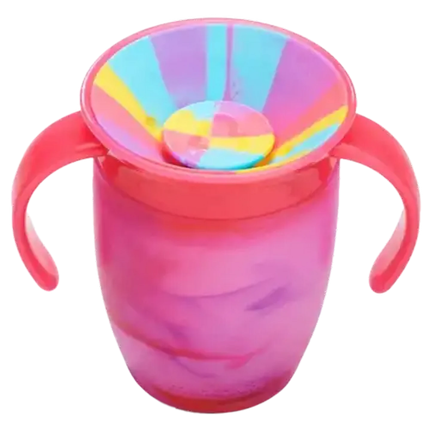 Image of Munchkin Pink 360 Swirl Training Cup 207ml
