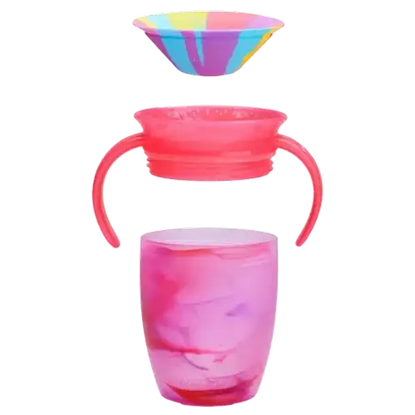 Image of Munchkin Pink 360 Swirl Training Cup 207ml