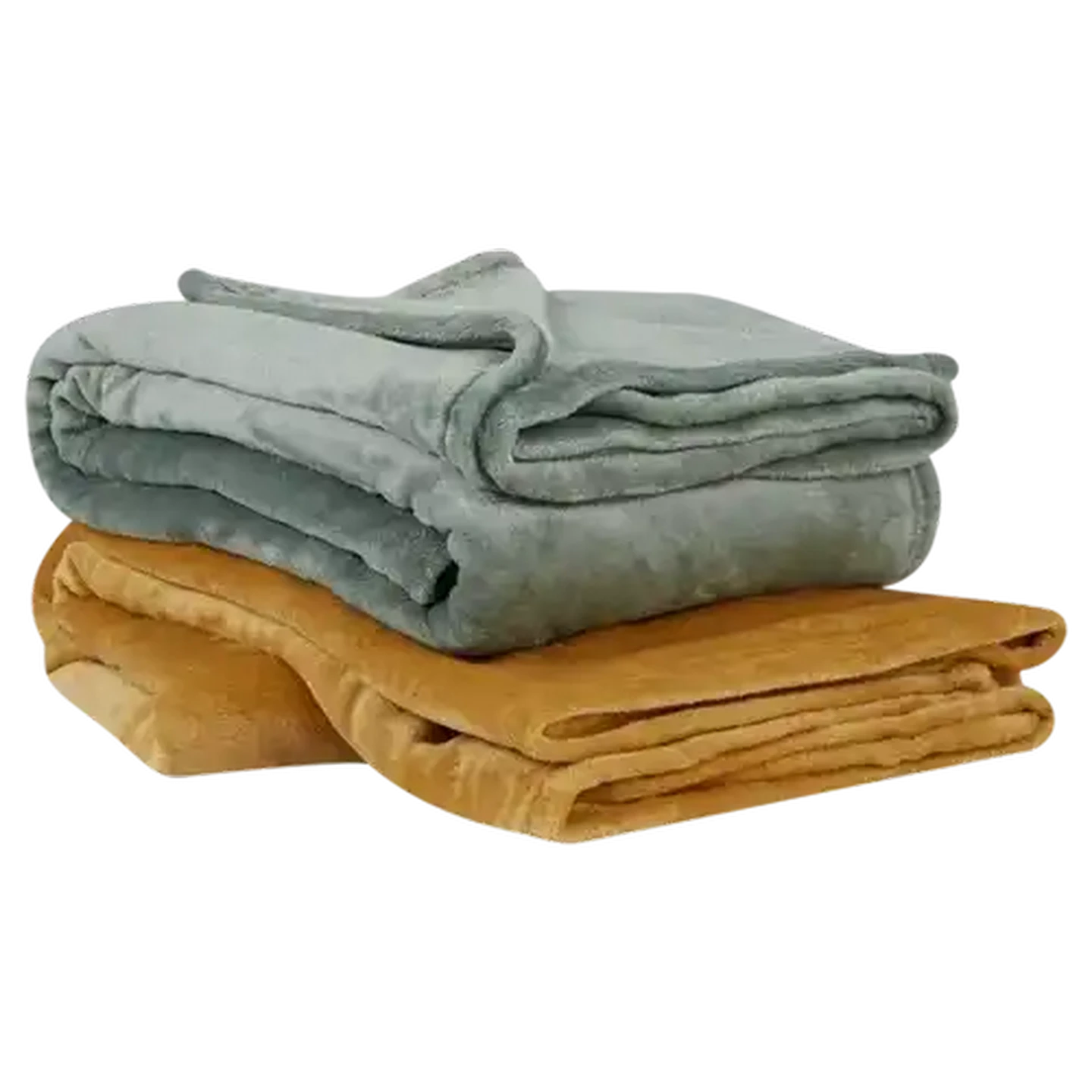 Image of Essentials Luxury Plush Blanket 150 x 200cm (Colour May Vary)