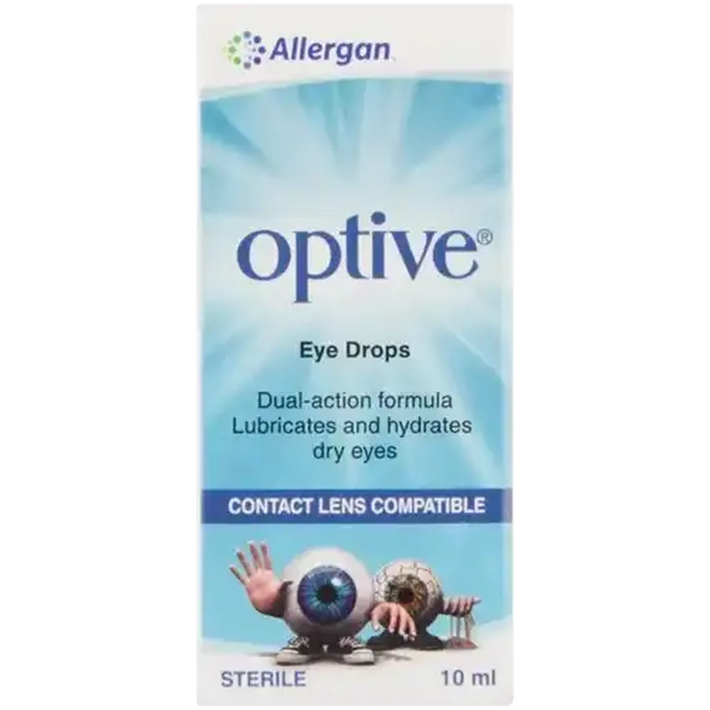 Image of Allergan Optive Eye Drops 10ml