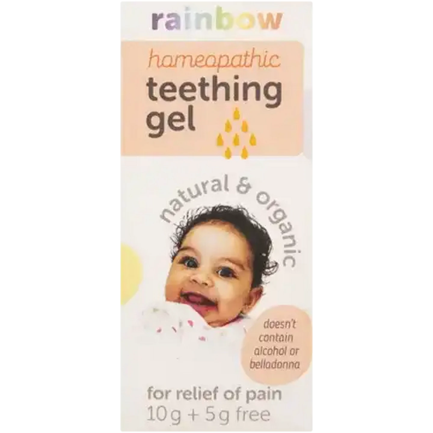 Image of Rainbow Homeopathic Teething Gel 15g