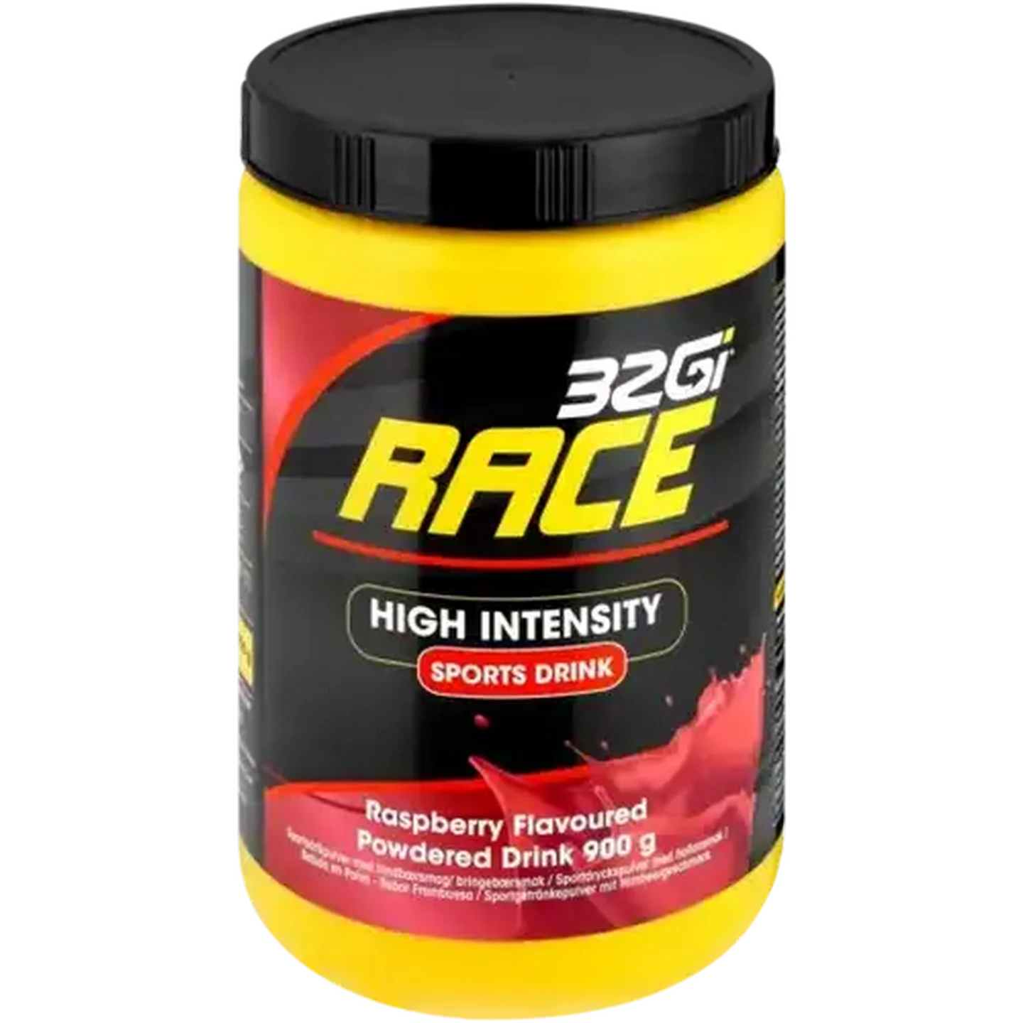 Image of 32Gi Race Raspberry Flavoured Powdered Sports Drink 900g