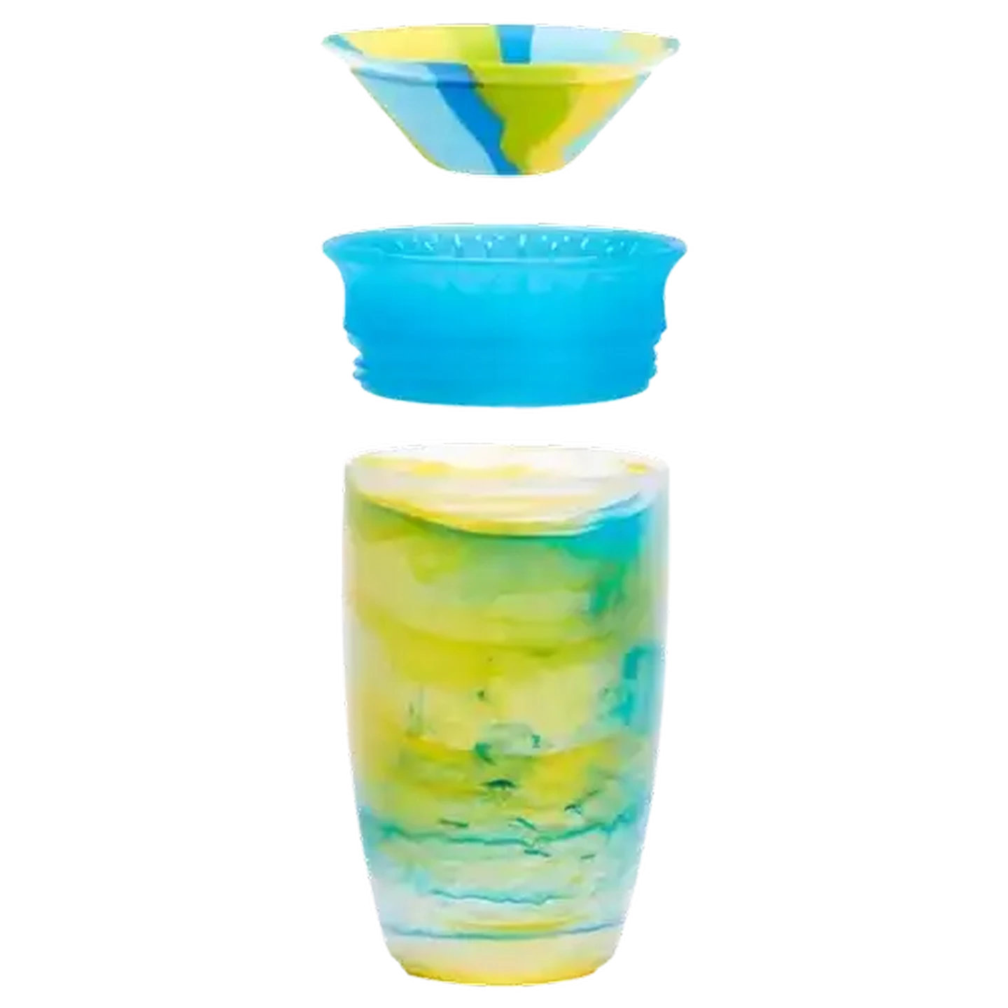 Image of Munchkin Blue 360 Swirl Sippy Cup 296ml