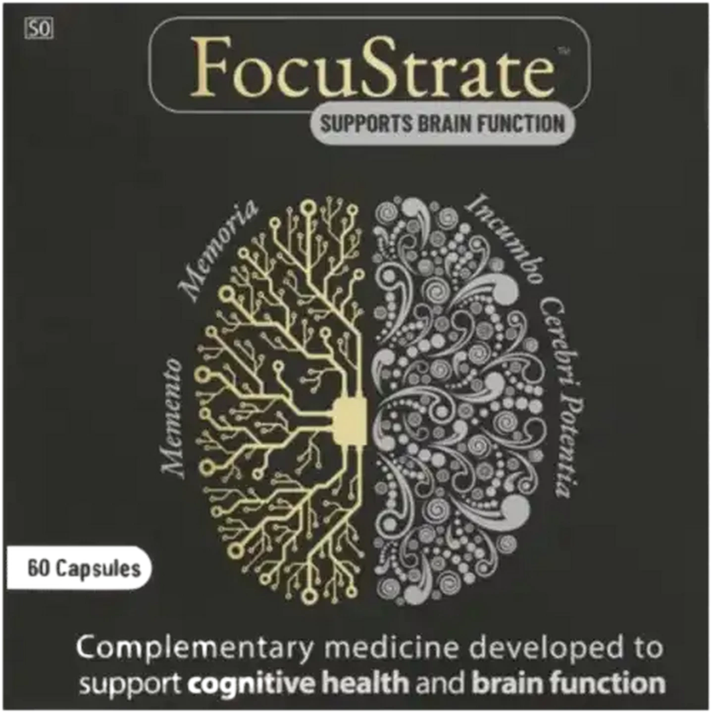 Checkers Sixty60 | FocuStrate Brain Function Support Capsules 60 Pack