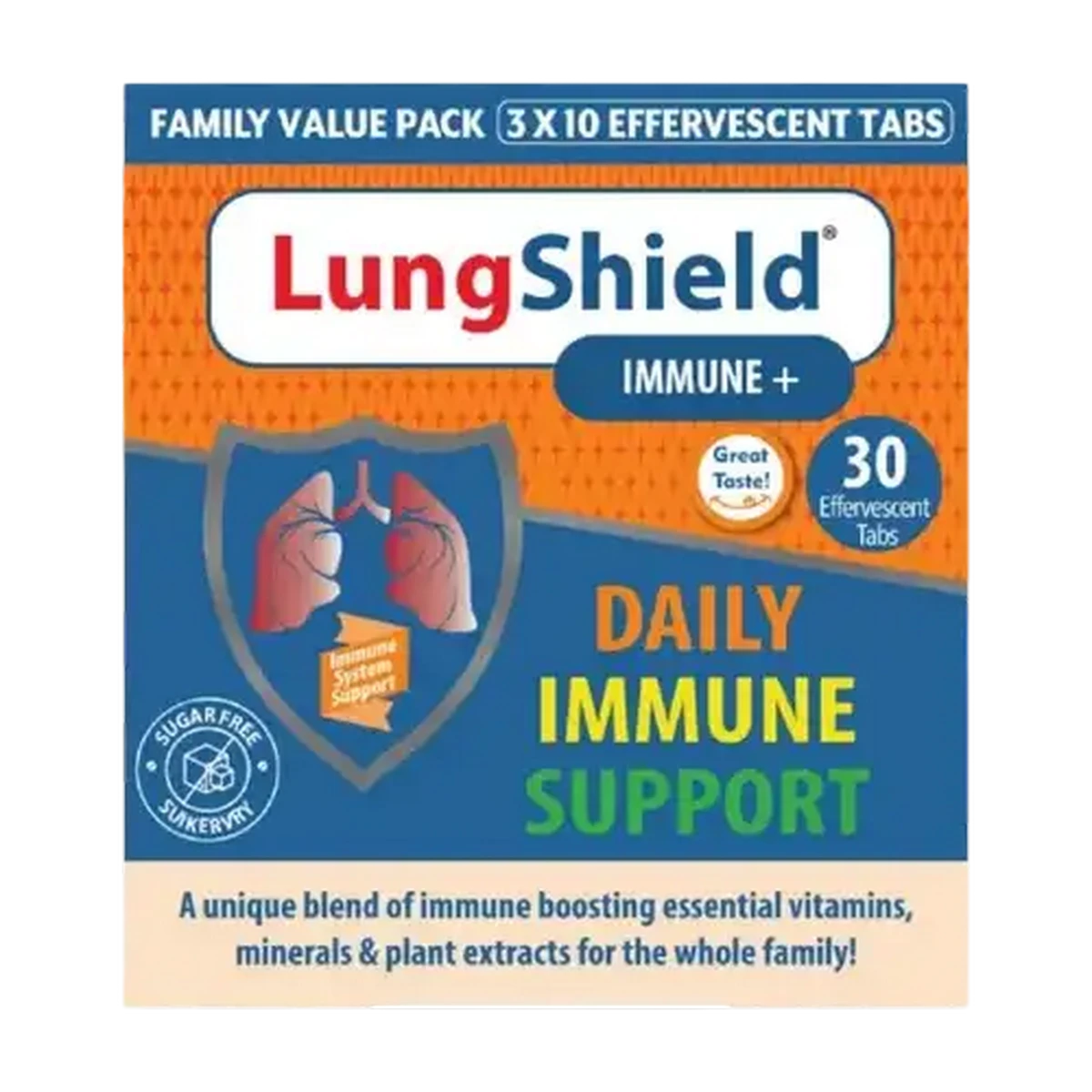 Checkers Sixty60 | LungShield Immune Plus Effervescent Tablets 30 Pack