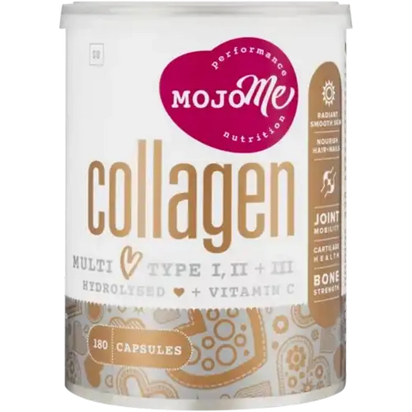 MOETON TABLET 3箱×63粒 Checkers Sixty60 | MojoMe Hydrolysed Multi Collagen Capsules 180 Pack