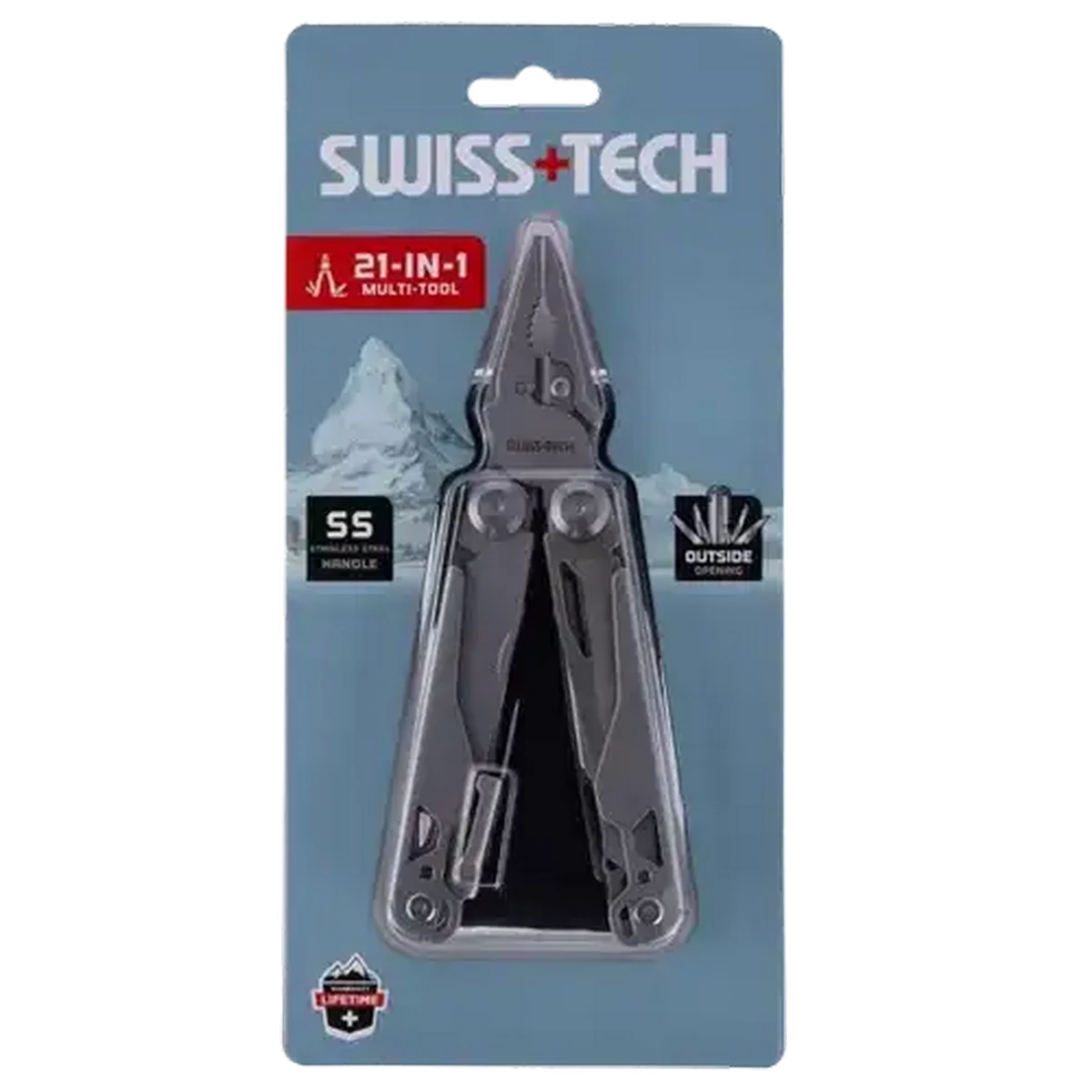 Checkers Sixty60 | SWISS+TECH 21-In-1 Stainless Steel Multitool