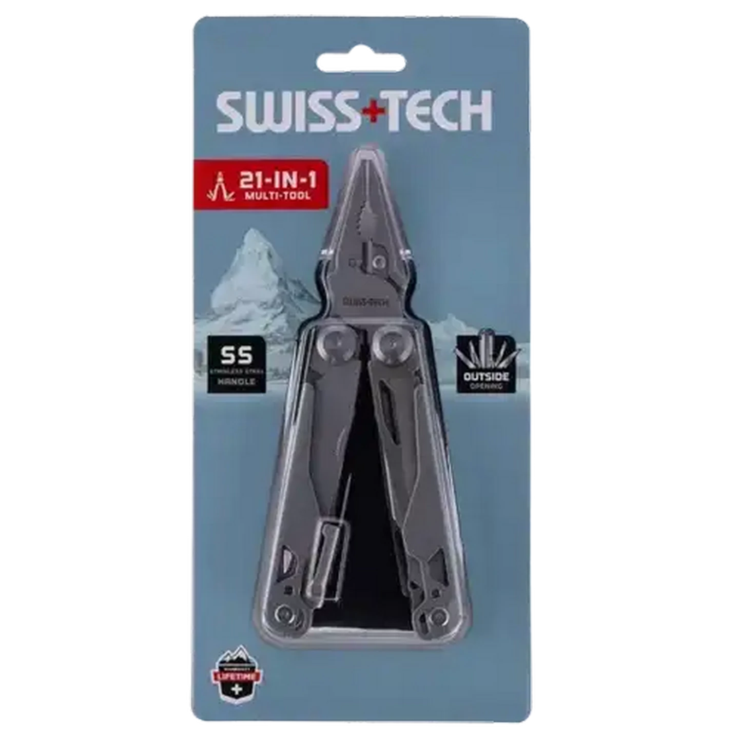 Checkers Sixty60 | SWISS+TECH 21-In-1 Stainless Steel Multitool