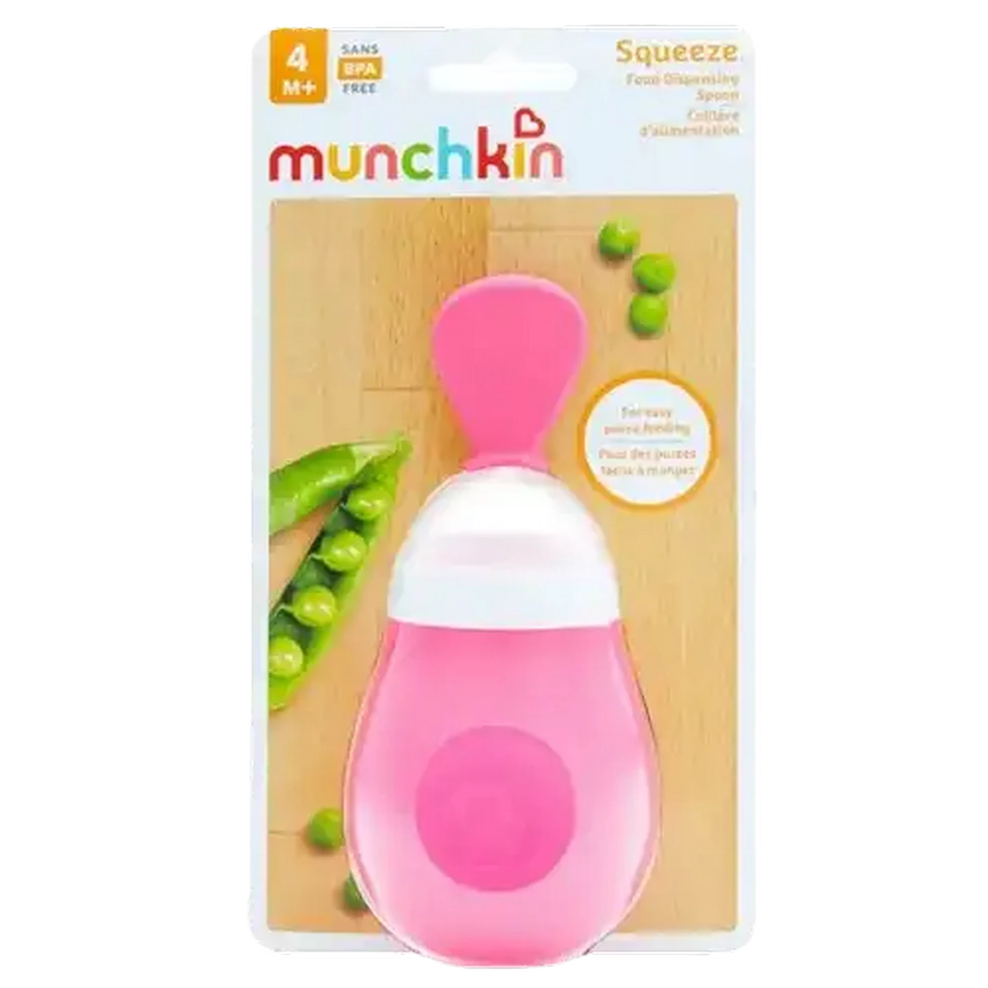 Image of Munchkin Pink Squeezy Spoon
