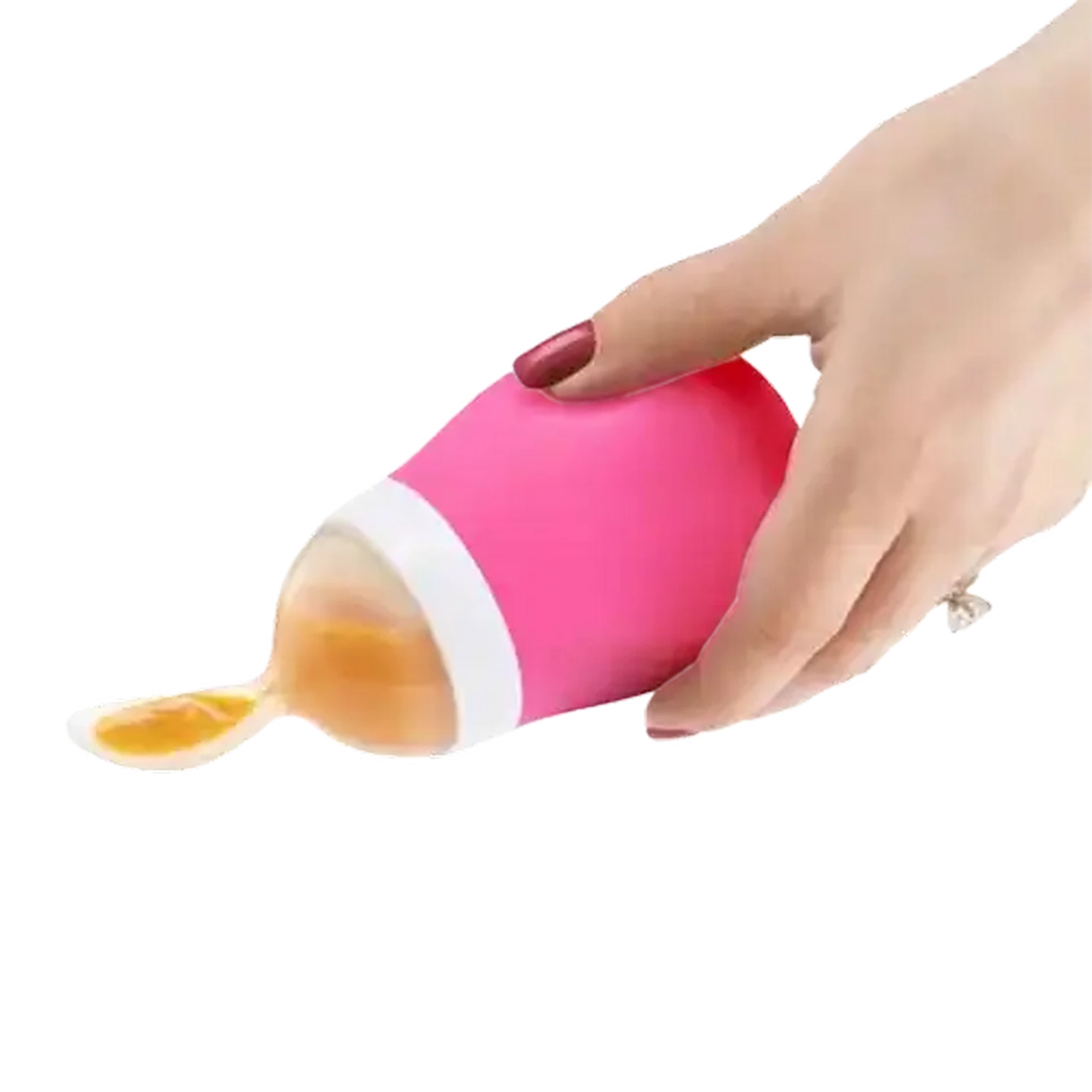 Image of Munchkin Pink Squeezy Spoon