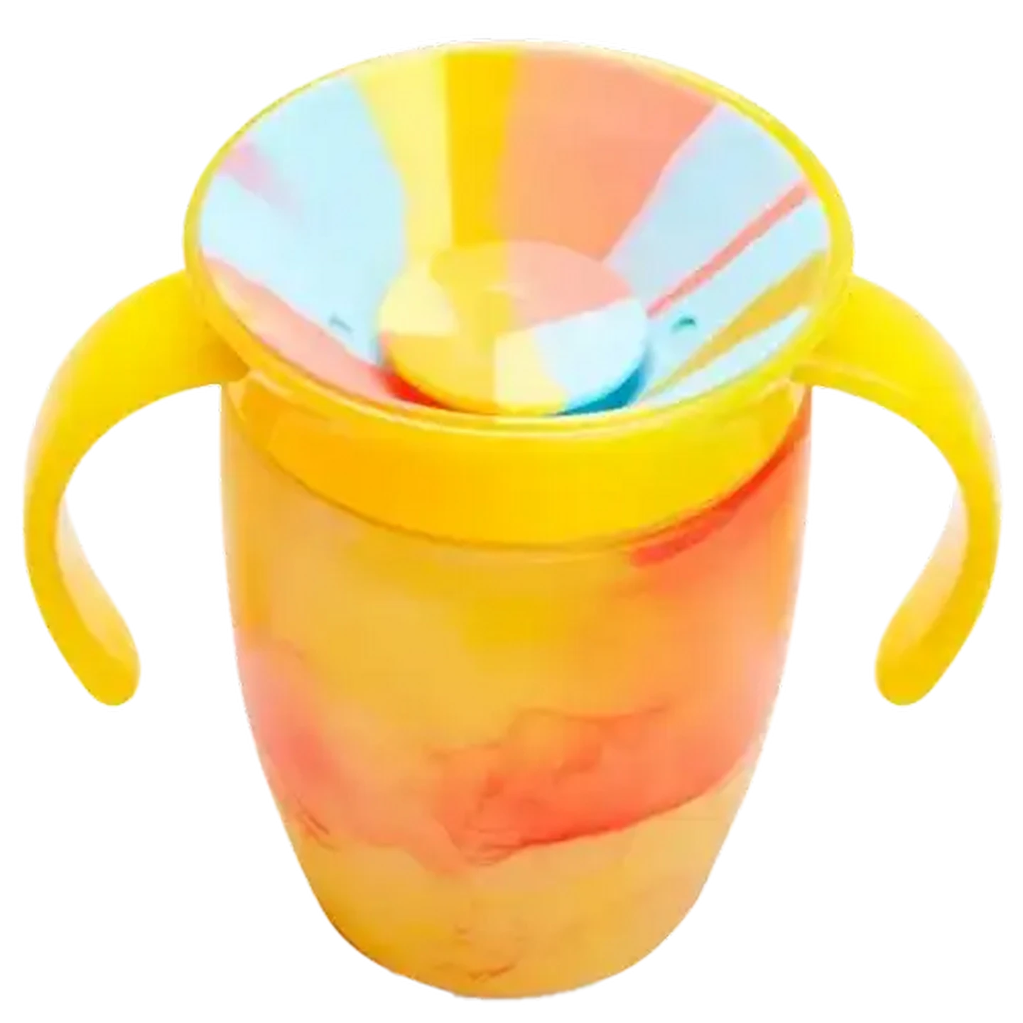 Image of Munchkin Yellow 360 Swirl Training Cup 207ml