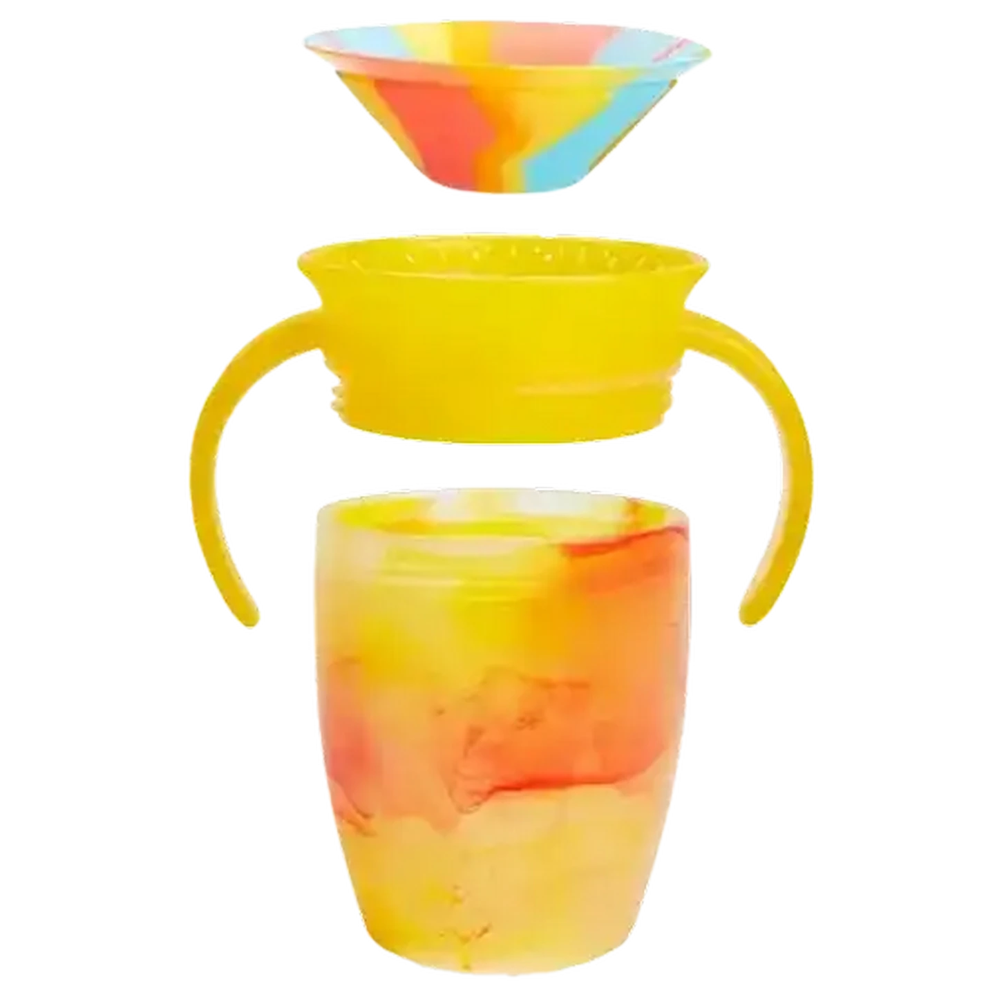 Image of Munchkin Yellow 360 Swirl Training Cup 207ml