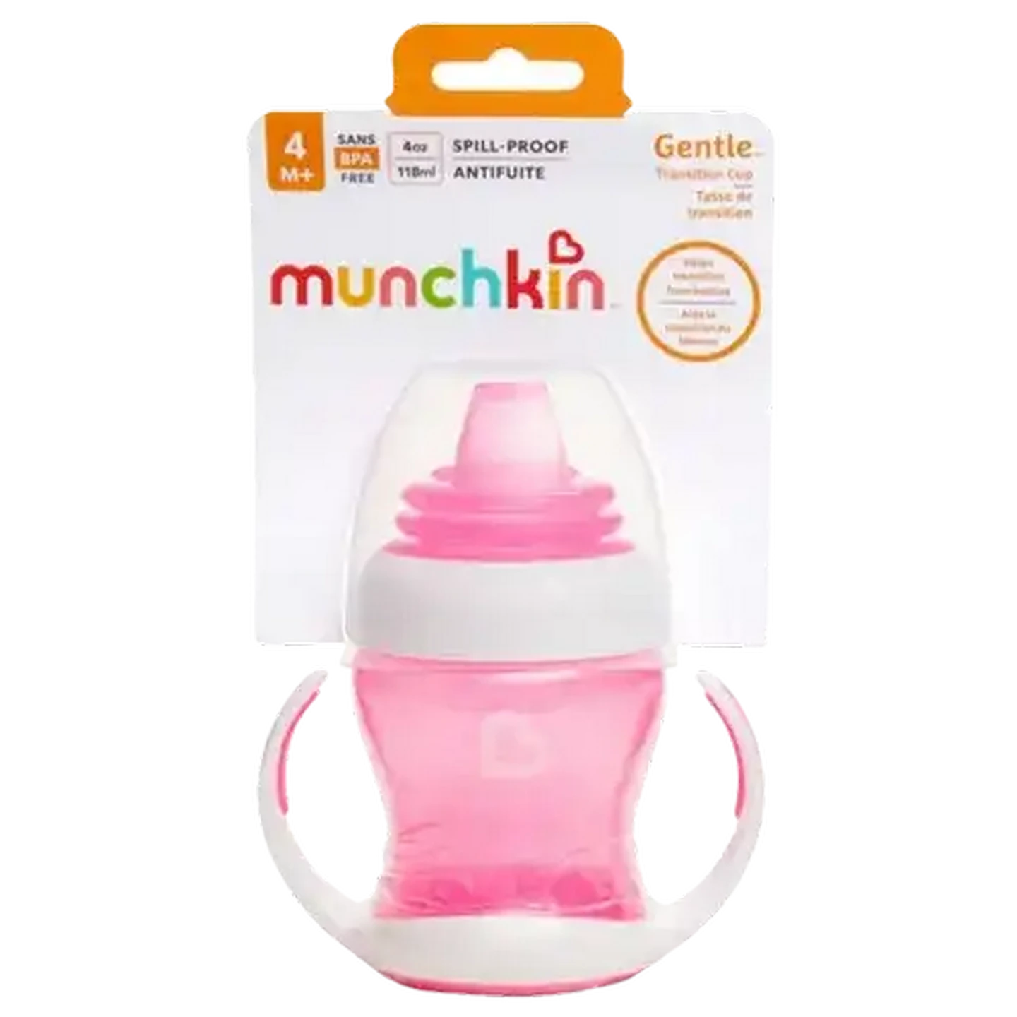 Image of Munchkin Pink Transition Cup 118ml