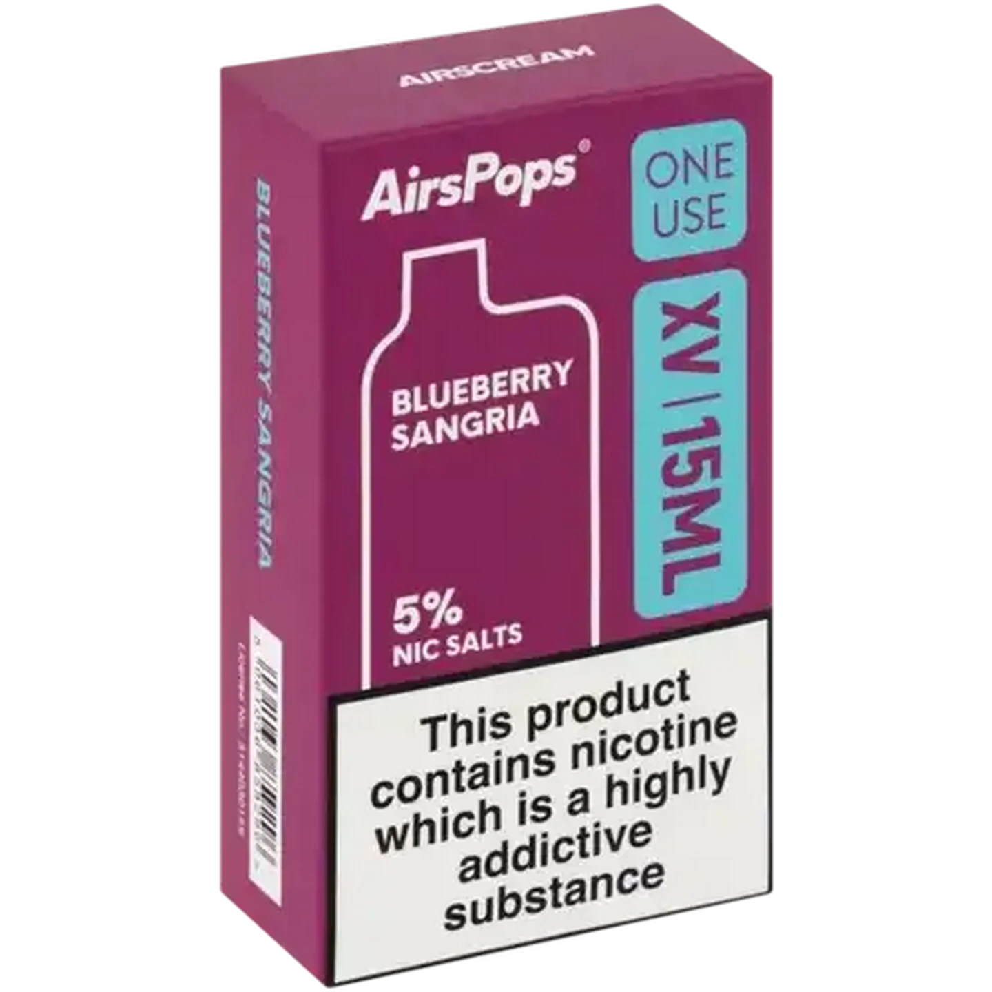 Checkers Sixty60 | AirsPops ONE USE XV Blueberry Sangria 5