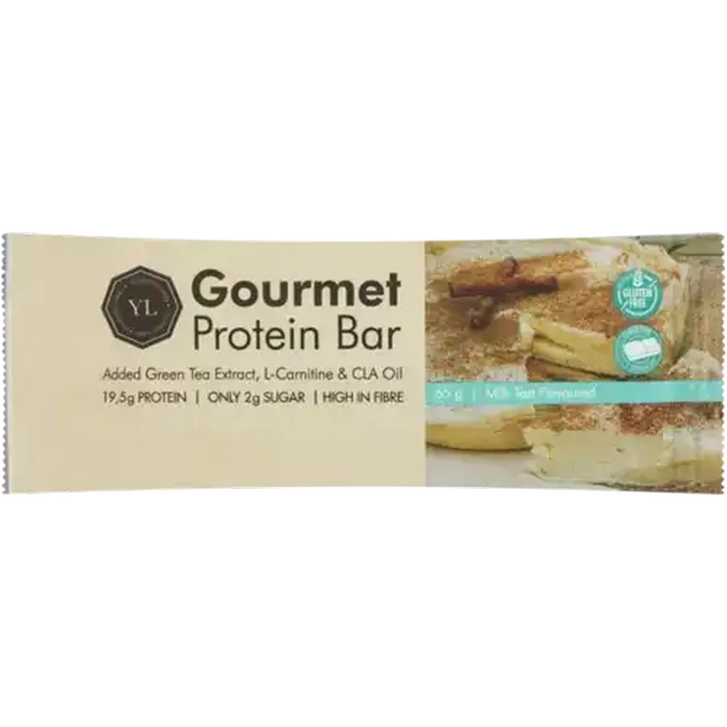 Image of Youthful Living Milk Tart Flavoured Gourmet Protein Bar 65g