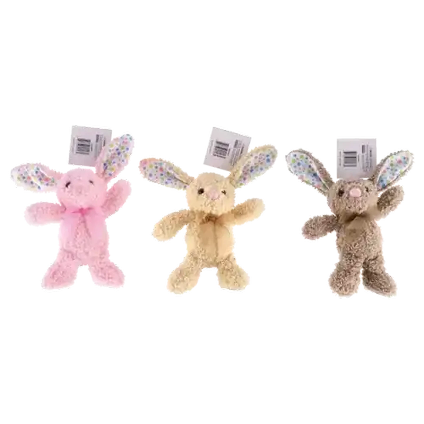 ぬいぐるみ RT-69565 Checkers Sixty60 | Rabbit Sitting Plush 17cm (Colour May Vary)