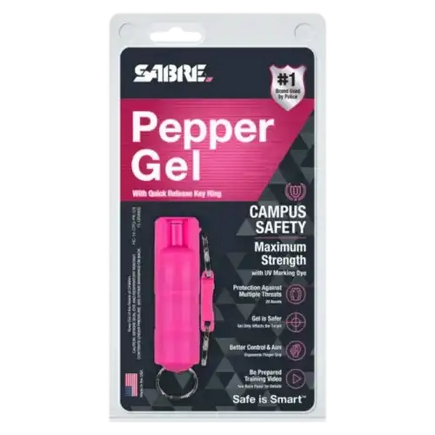 Image of SABRE Pink Campus Safety Pepper Gel